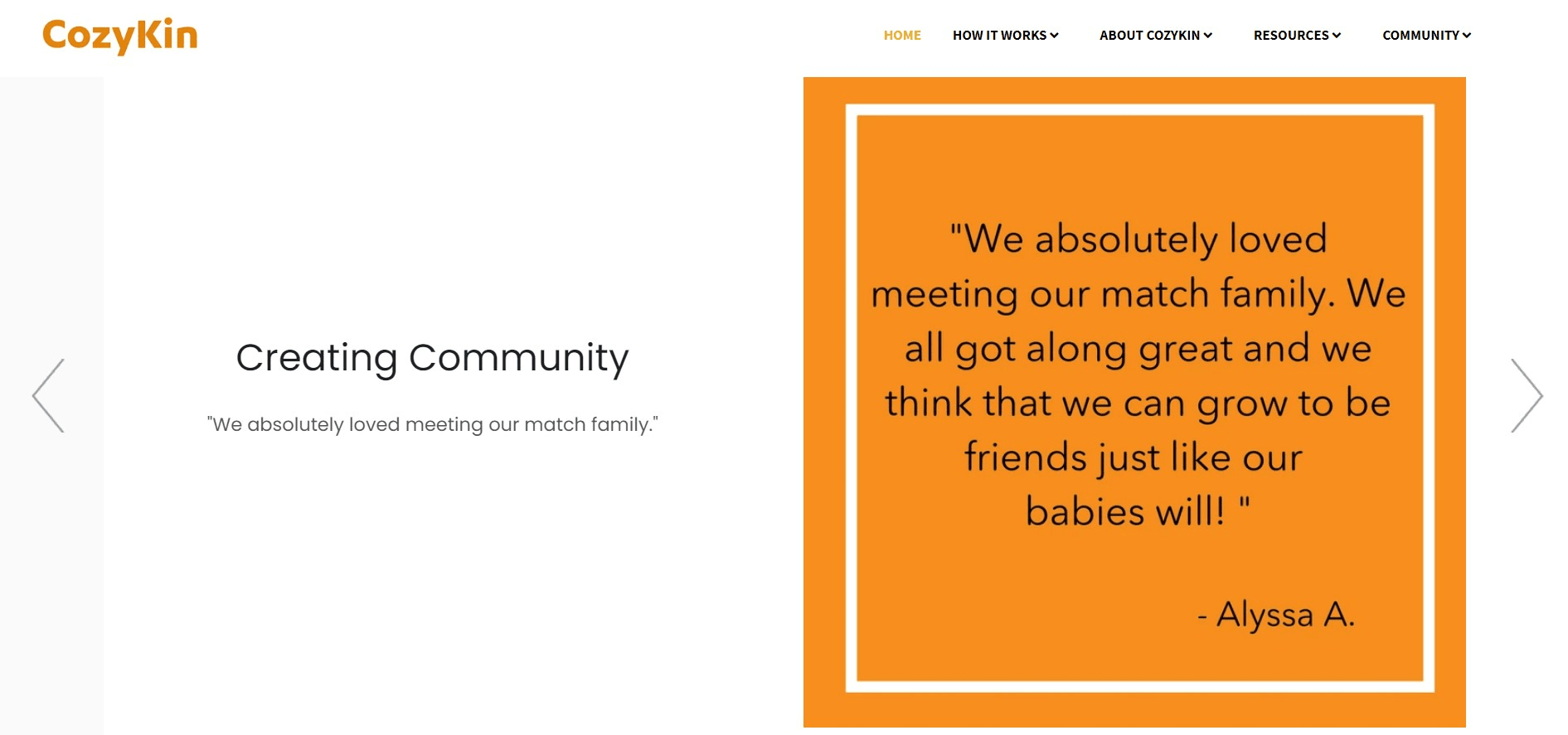 CozyKin Community Strikingly Site CozyKin Community Strikingly Site